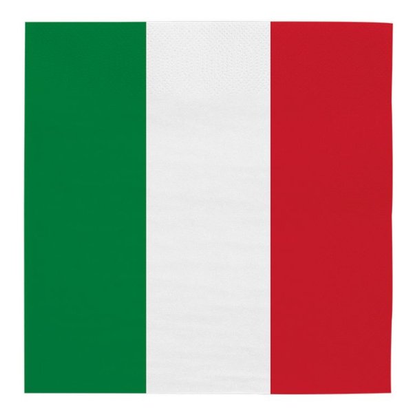 Servetter - Italien - 33x33 cm - 20-pack