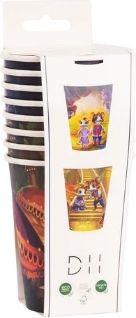 Pappersmuggar - Musse & Helium - Äventyr - 8-pack Pappersmuggar - Musse & Helium - Äventyr - 8-pack