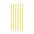 Papperssugr�r - Randiga - Gul/Vit - 20-pack