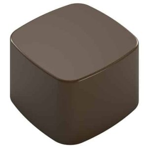 Pralinform -  Kub med rundade sidor - 2,5 cm