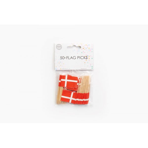 Partypicks Danmark - 50-pack