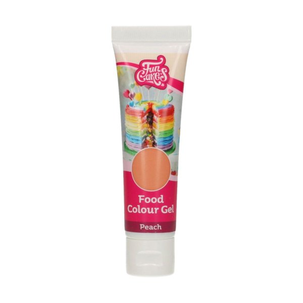 FunCakes Pastafärg Persika (Peach) Gel 30g FunCakes Pastafärg Persika (Peach) Gel 30g