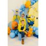 Folieballong - Minions - Stj�rna med tassel - 72 cm