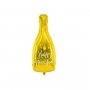 Folieballong Happy New Year Champagneflaska Guld