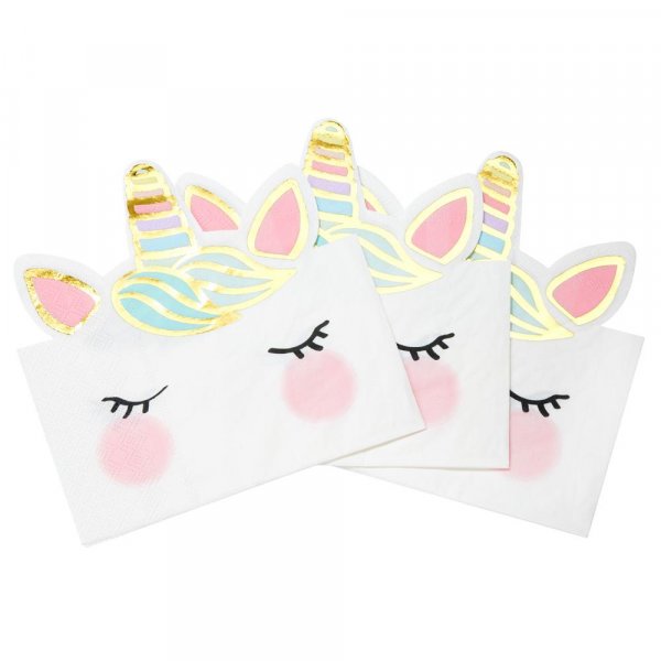 Servetter - Unicorn face - 20-pack