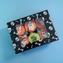 Cupcakebox Halloween Skeleton f�r 12 cupcakes - 2-pack