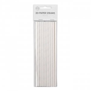 Papperssugr�r - Vita - 20-pack