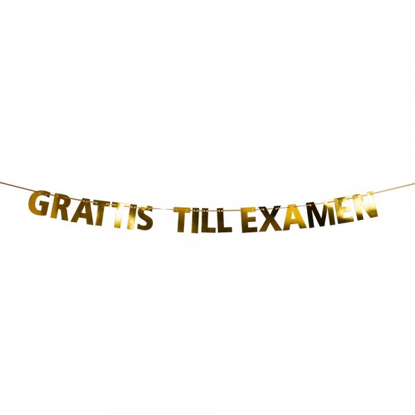 Girlang \\\"Grattis till examen\\\", 3,6m