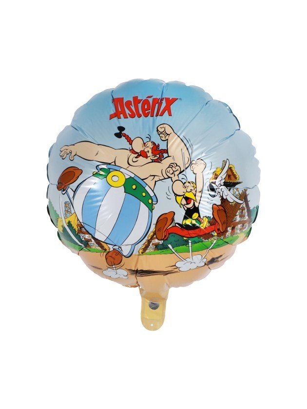 Folieballong - Rund - 43 cm - Asterix - Runda, Folieballonger, Ballonger