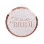 Papperstallrikar M�hippa Team Bride