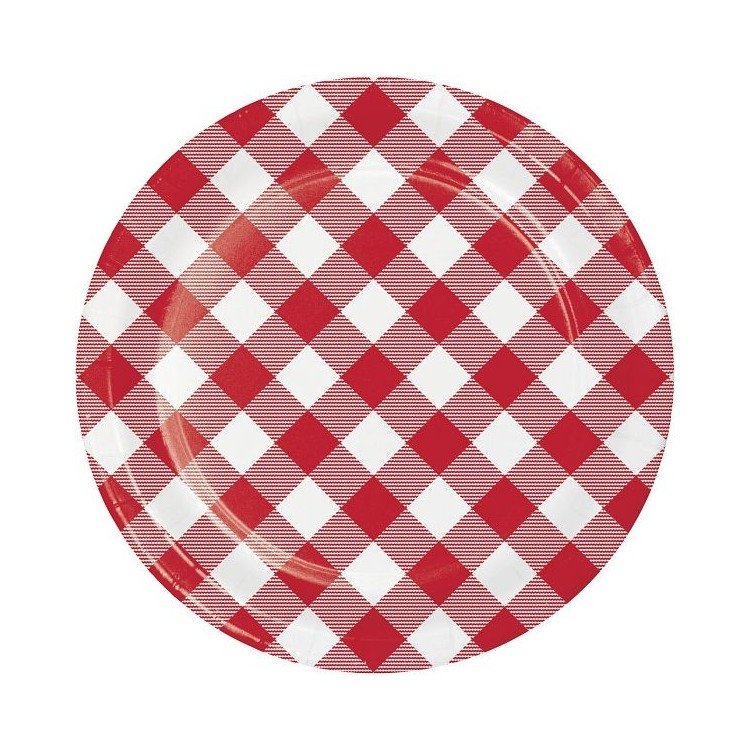 Pappersassietter Rödrutig – Fyndhörnan
