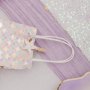 Bordsl�pare i tyg - Lila - 28 cm x 5 m