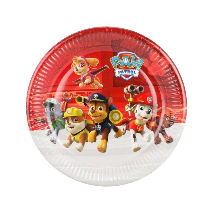 Papperstallrikar Paw Patrol Kalas - Fyndhörnan