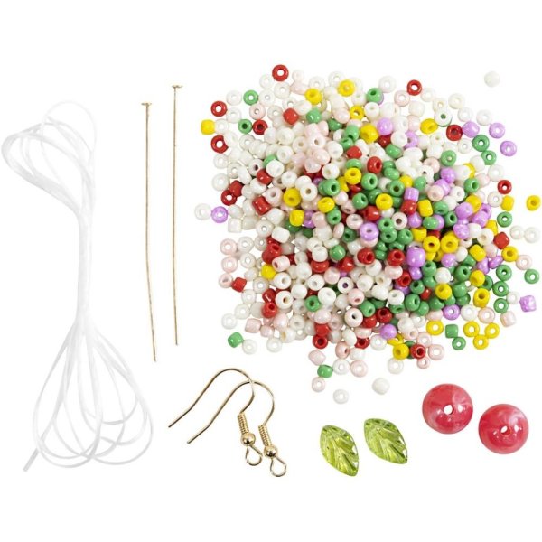 Kit för smyckestillverkning - Armband + Örhängen Kit för smyckestillverkning - Armband + Örhängen