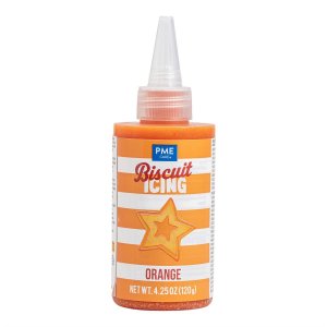 F�rdig glasyr/Buscuit Icing - Orange- PME - 120g
