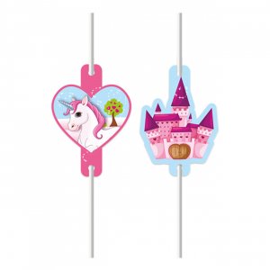 Sugr�r Unicorn med Medaljonger - 4-pack