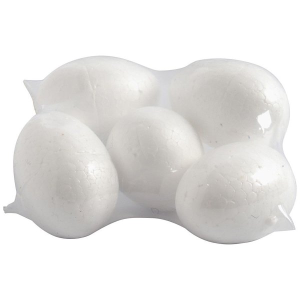 Frigolitägg - 5-pack Frigolitägg - 5-pack