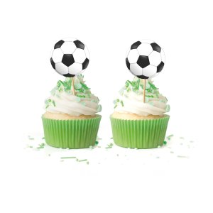 Cake picks - Fotboll - 12 st