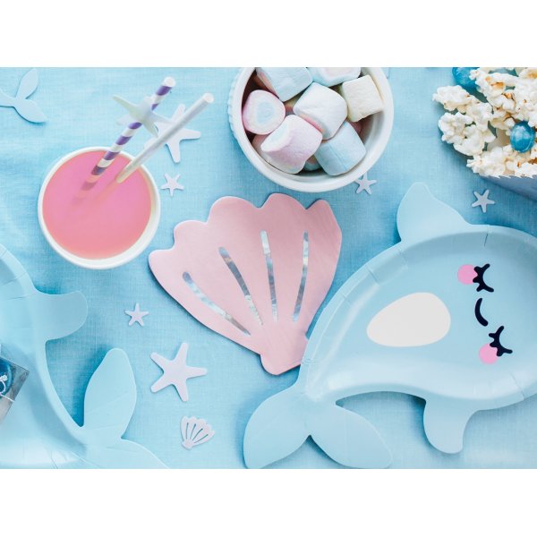 Servetter - Snäcka - Rosa - 20-pack Servetter - Snäcka - Rosa - 20-pack