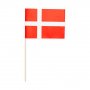 Pappersflaggor Danmark - 10-pack