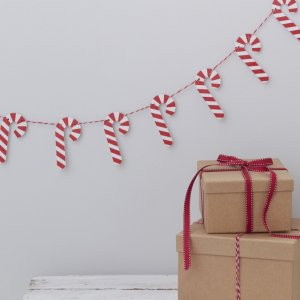 Tr�vimpel - Polkagrisar - Santa & Friends