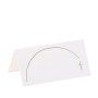 Placeringskort - Vit - 10-pack