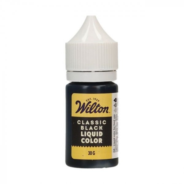 Liquid Color - Classic Black - 30g - Wilton