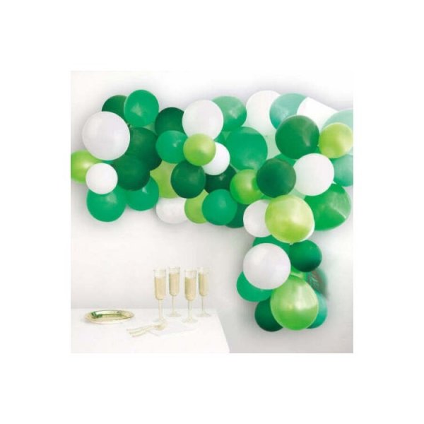 Ballongb�ge Gr�n och Vit