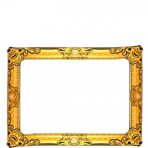 Uppblåsbar fotoram - Guld Uppblåsbar fotoram - Guld