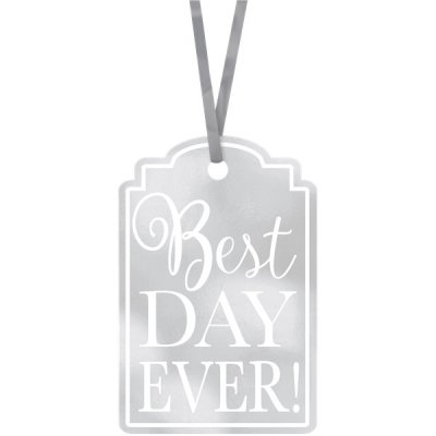 Tags - Best Day Ever - Silver