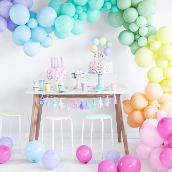 Pastellballonger - Premium 27 cm - Pistage - 50-pack Pastellballonger - Premium 27 cm - Pistage - 50-pack