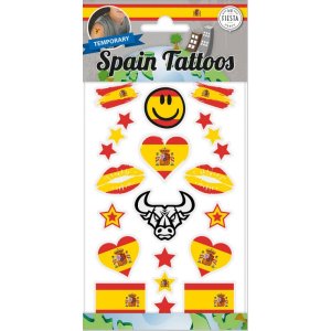 Tatueringar - Spanien - 6-pack