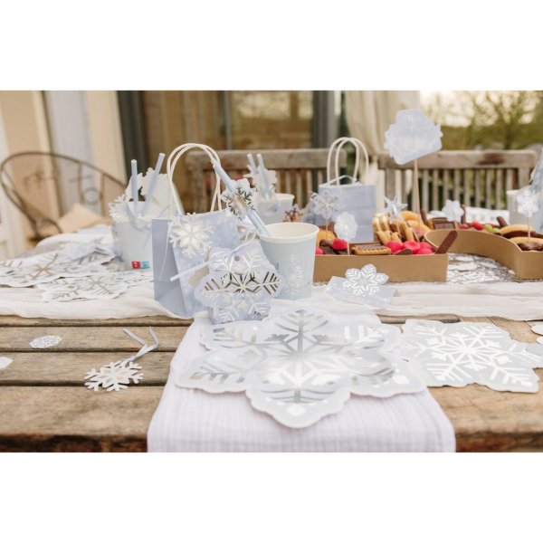 Etiketter - Bl� - 8-pack