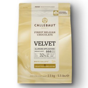 Choklad - Vit Velvet - Callebaut - 2,5 kg