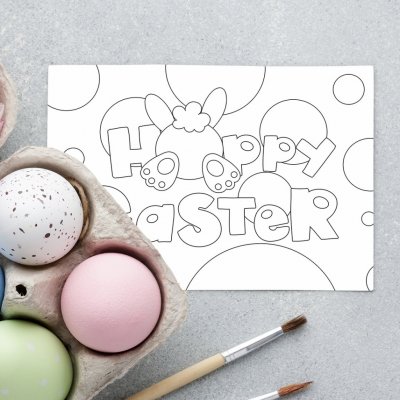 Pskbrev - Hoppy Easter