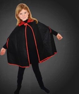 Halloweende�kt - Cape - Barn - Strl 134-152
