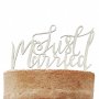 Cake Topper - Boho - Just Married
