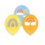 Ballonger Regnb�ge Retro, 6-pack