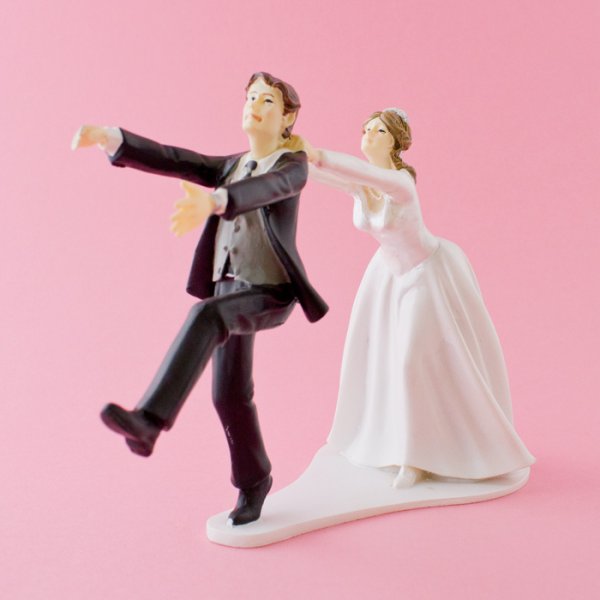 Cake Topper - Runaway Groom