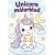 M�larblad - Unicorn/Enh�rning - 8 motiv - A4