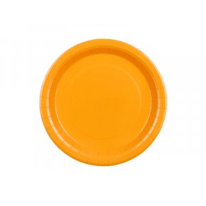 Papptallrikar - Ljusorange