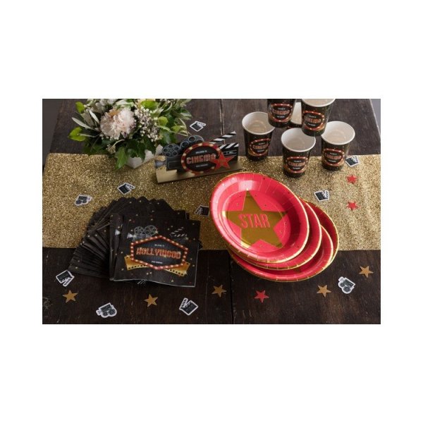 Papperstallrikar Hollywoodstj�rna 10-pack