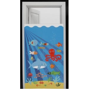 Draperi - Fiskdamm - 90 x 150 cm Draperi - Fiskdamm - 90 x 150 cm