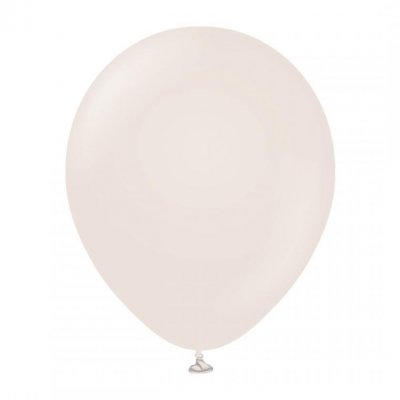 Enfärgade ballonger - Premium 30 cm - White Sand - 10-pack