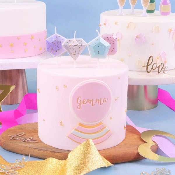 Trtljus - Diamanter - 4 stycken