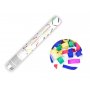 Konfettibomb - Blandade frger - 40 cm