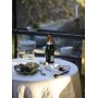 Celine servett 45 x 45 cm - Mrk nougat