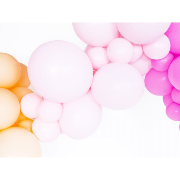 Pastellballonger - Premium 27 cm - Puderrosa- 100-pack