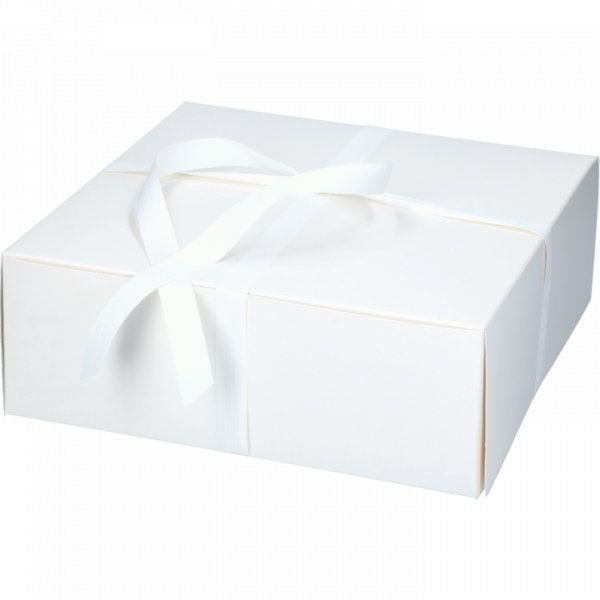 Tårtbox - Vit - 25x25x10 cm Tårtbox - Vit - 25x25x10 cm