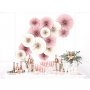 Pappersm�ne 3-pack Gammelrosa